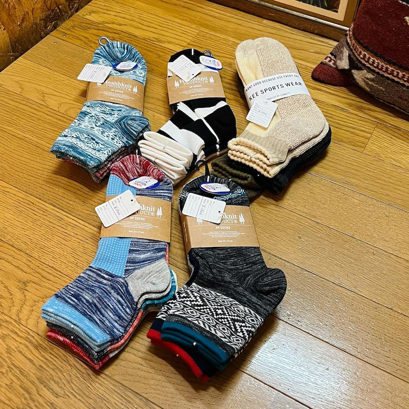 ヘルスニットのソックスです。