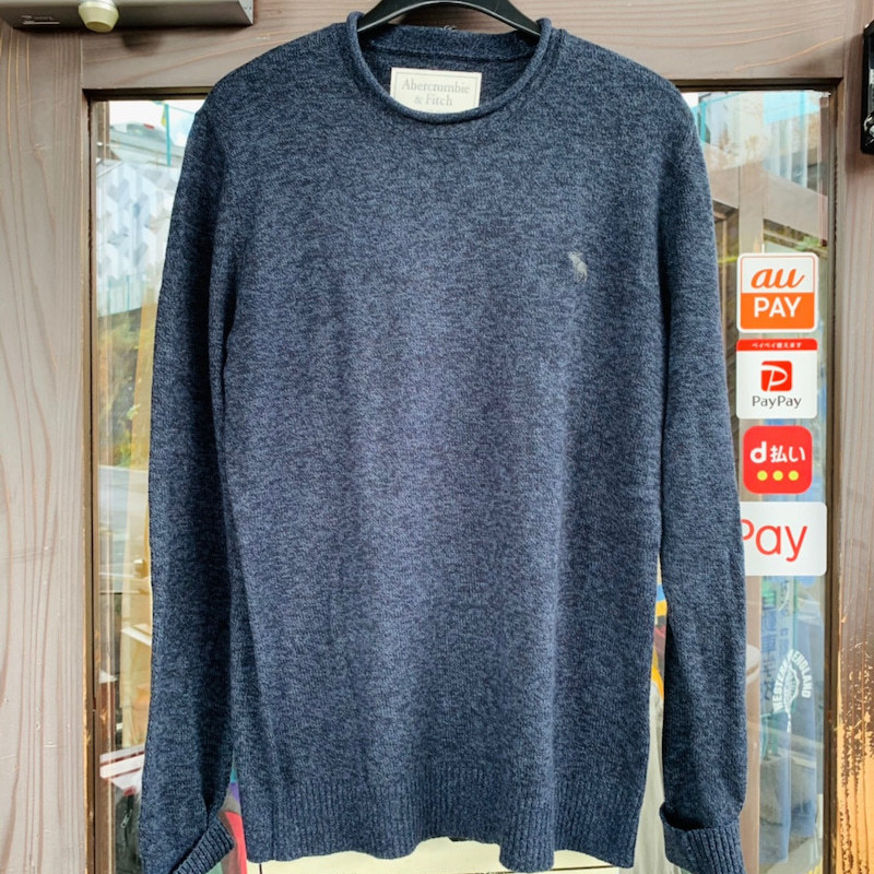 アメリカ買付けのアバクロコットンセーターです。