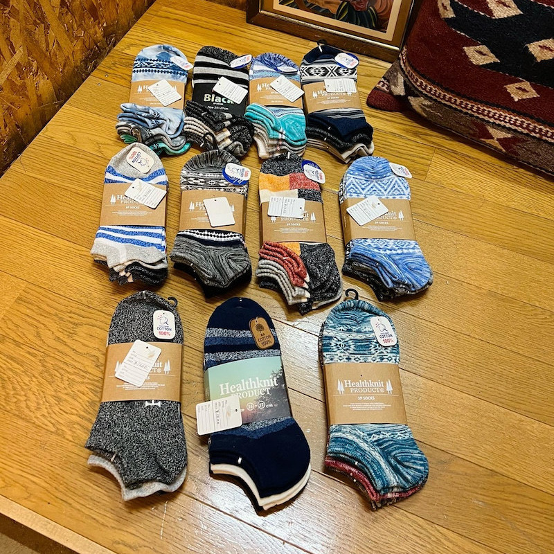 ヘルスニットのソックスです。