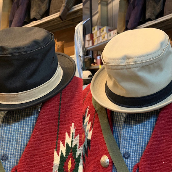 人気のポークパイハットです。
