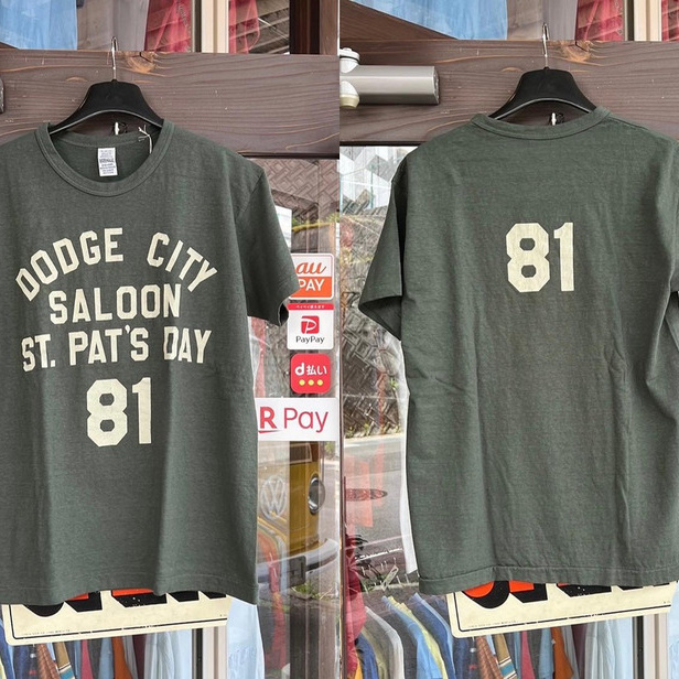 本格派アメカジ・デニムブランド、WAREHOUSE(ウェアハウス)のTシャツです。