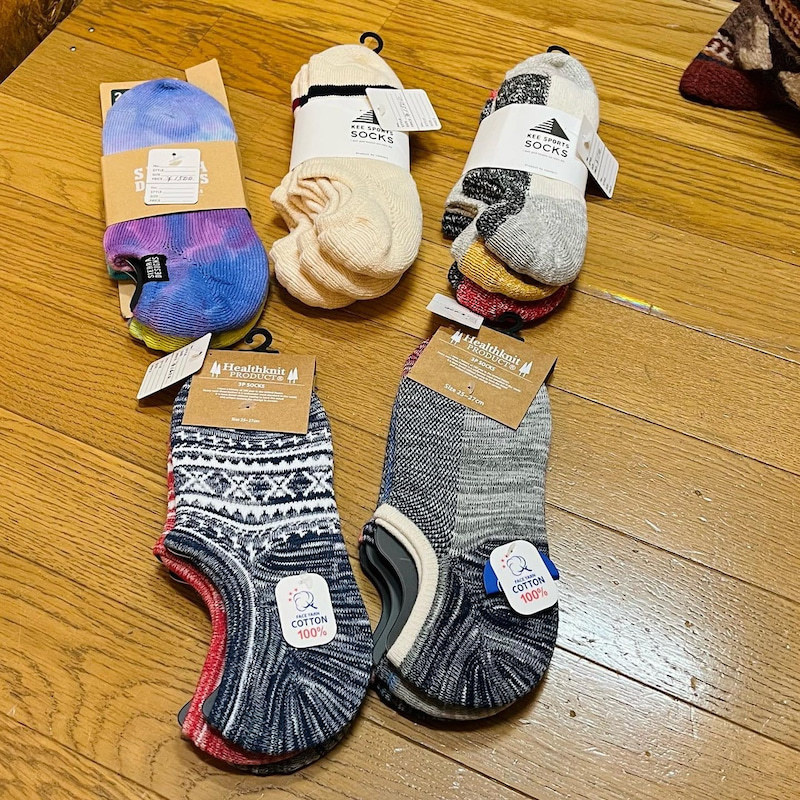 ヘルスニットのソックスです。
