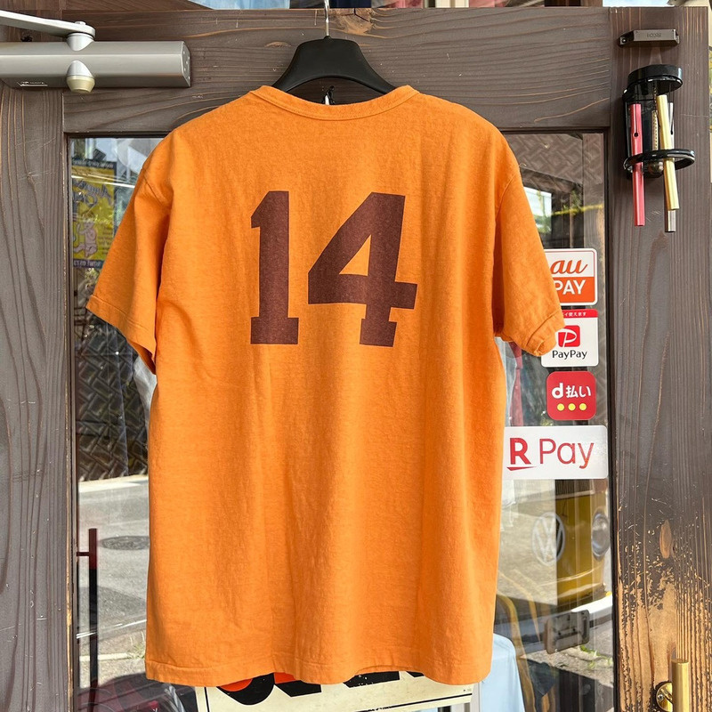 本格派アメカジ・デニムブランド、WAREHOUSE(ウェアハウス)のTシャツです。
