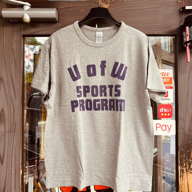 本格派アメカジ・デニムブランド、WAREHOUSE(ウェアハウス)のTシャツです。