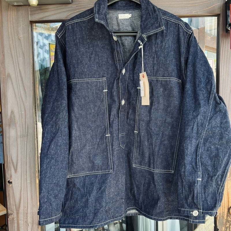 本格派アメカジ・デニムブランド、WAREHOUSE(ウェアハウス)の30年代モデル復刻デニムシャツです。