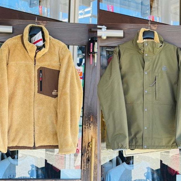 人気アメリカンアウトドアブランド、CHUMSのフリースジャケットです。
