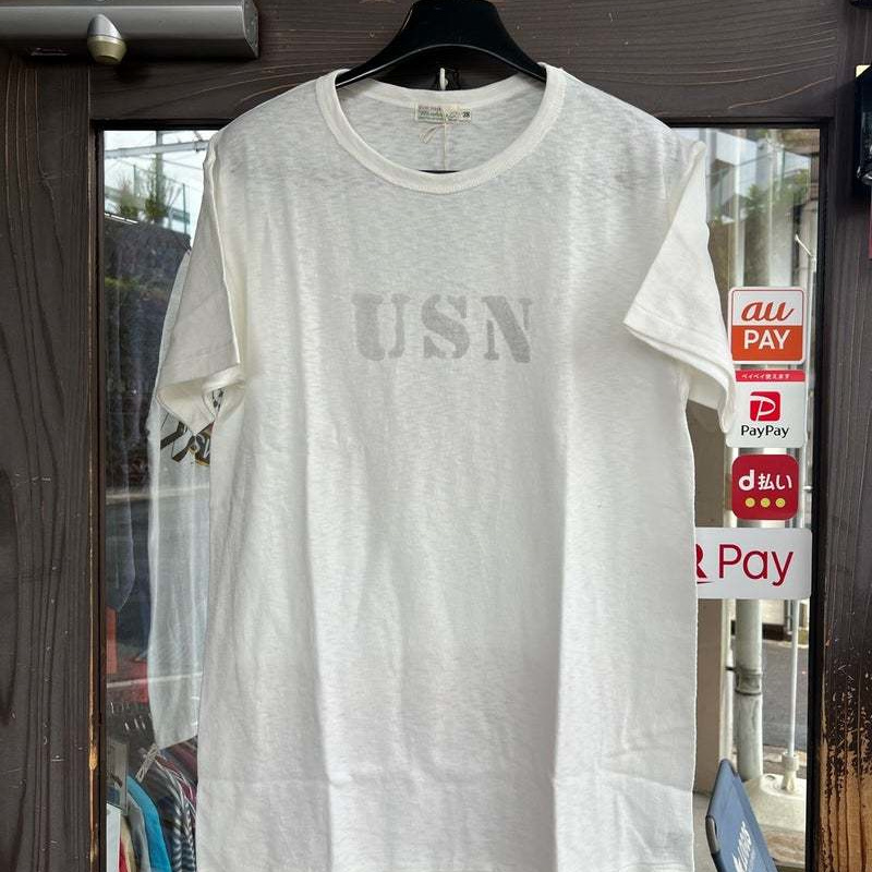 本格派アメカジ・デニムブランド、WAREHOUSE(ウェアハウス)のセコハンシリーズTシャツです。