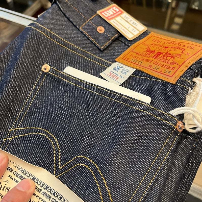 ジーンズの代名詞Levi'sのLVCシリーズです。