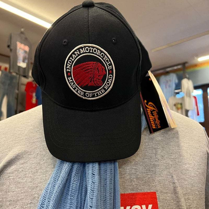 人気アメカジブランド、インディアン・モーターサイクルズのメッシュキャップです。