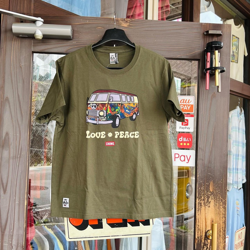 人気アメリカンアウトドアブランド、CHUMSの新作Tシャツです。