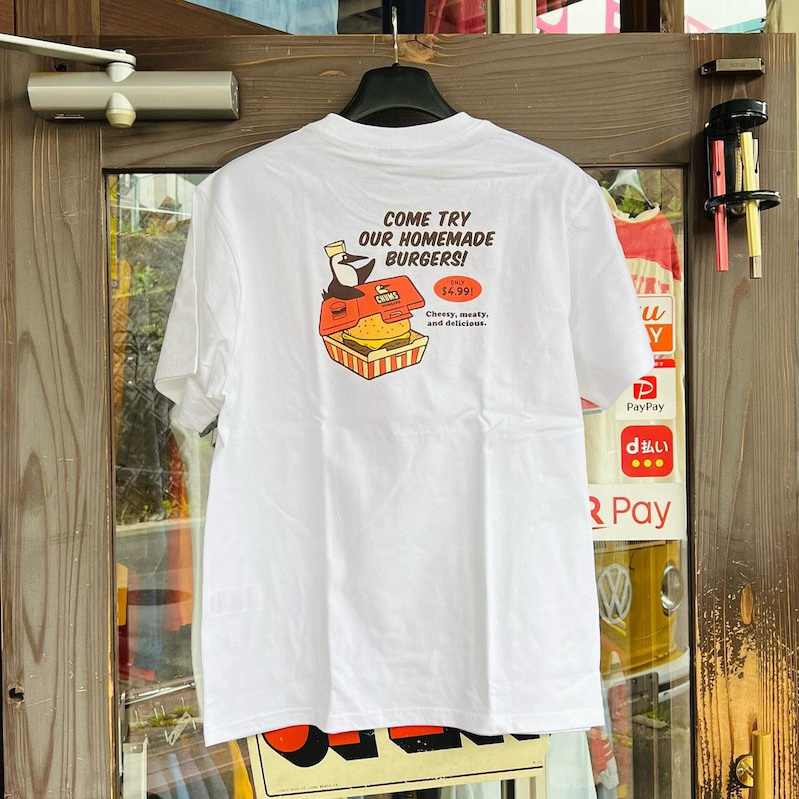 人気アメリカンアウトドアブランド、CHUMSの新作Tシャツです。