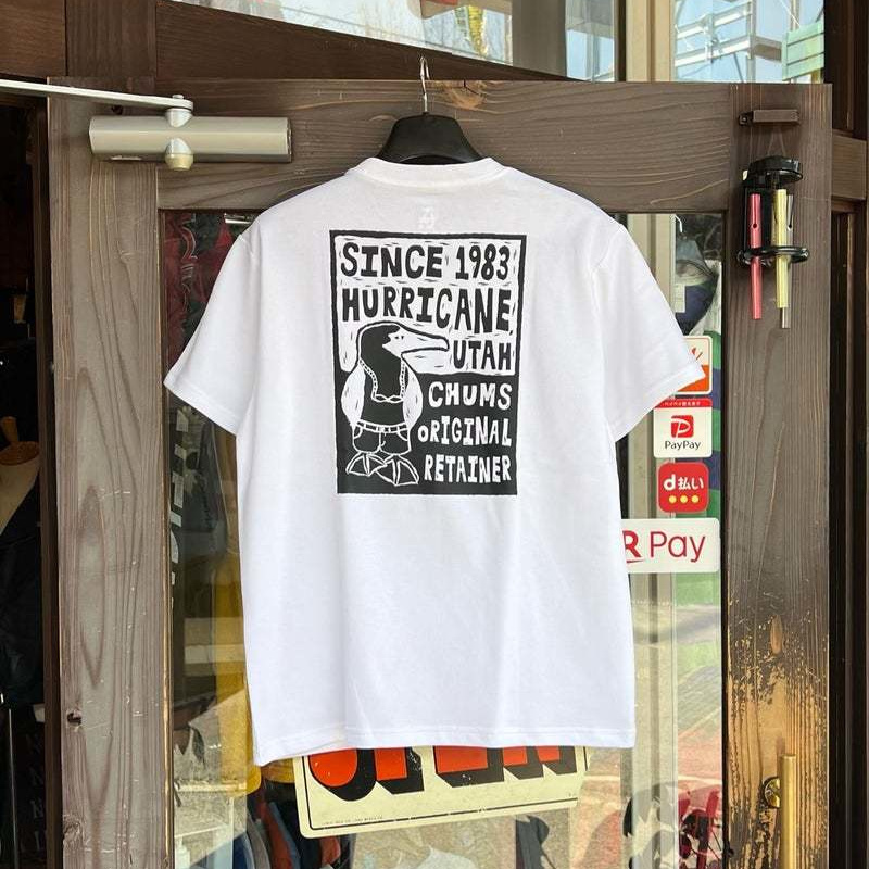 人気アメリカンアウトドアブランド、CHUMSの新作Tシャツです。