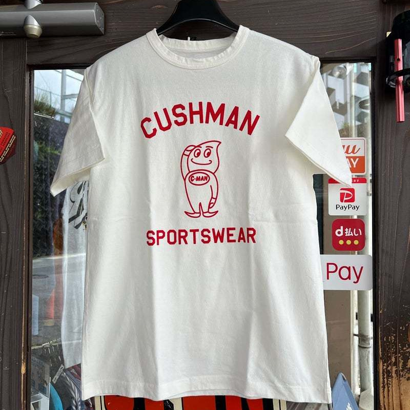 岐阜発の本格アメカジブランド、クッシュマンがリリースするオリジナルTシャツです。