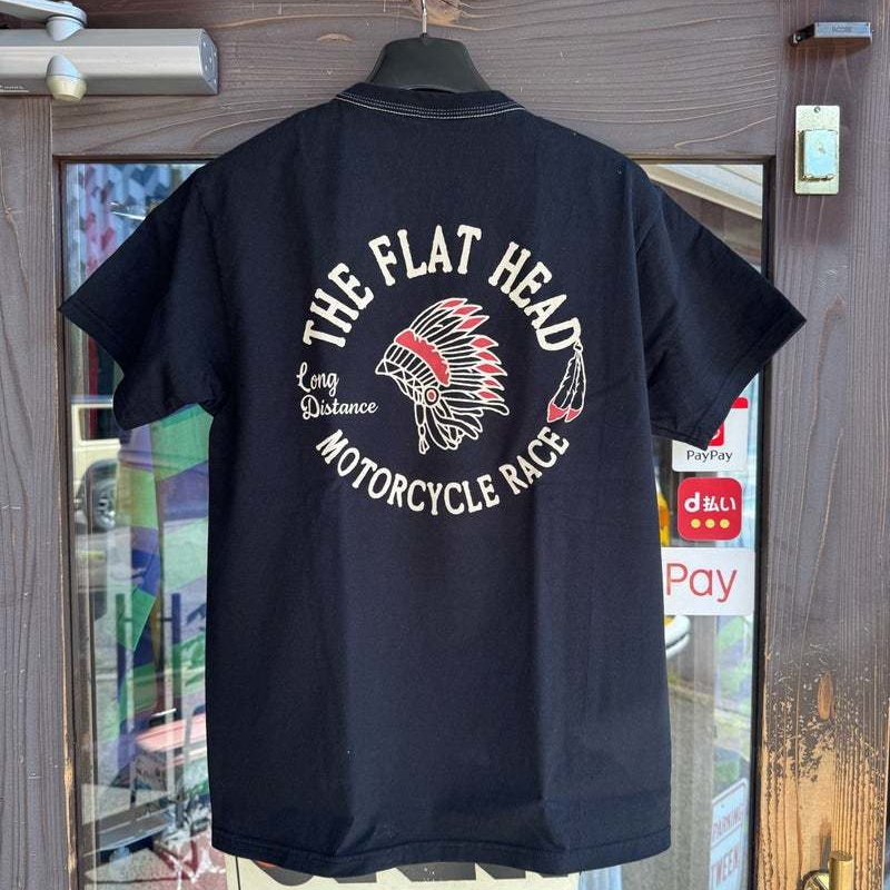 人気アメカジブランド、フラットヘッドの新作Tシャツです。