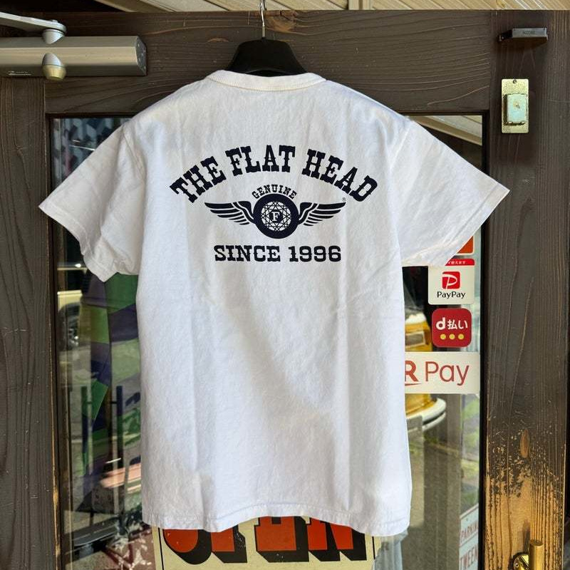人気アメカジブランド、フラットヘッドの新作Tシャツです。