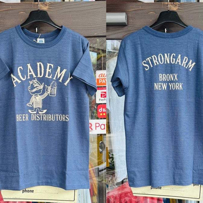 本格派アメカジ・デニムブランド、WAREHOUSE(ウェアハウス)のTシャツです。