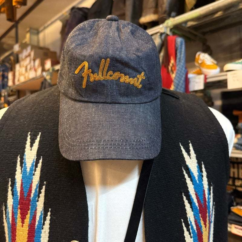 本格派デニムブランド、FULLCOUNT(フルカウント)のデニムキャップです。