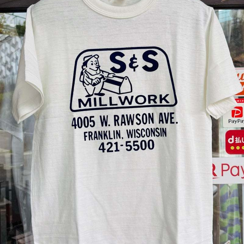 本格派アメカジ・デニムブランド、WAREHOUSE(ウェアハウス)のTシャツです。
