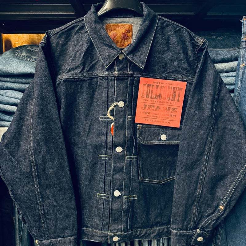 本格派デニムブランド、FULLCOUNT(フルカウント)のデニムジャケットです。