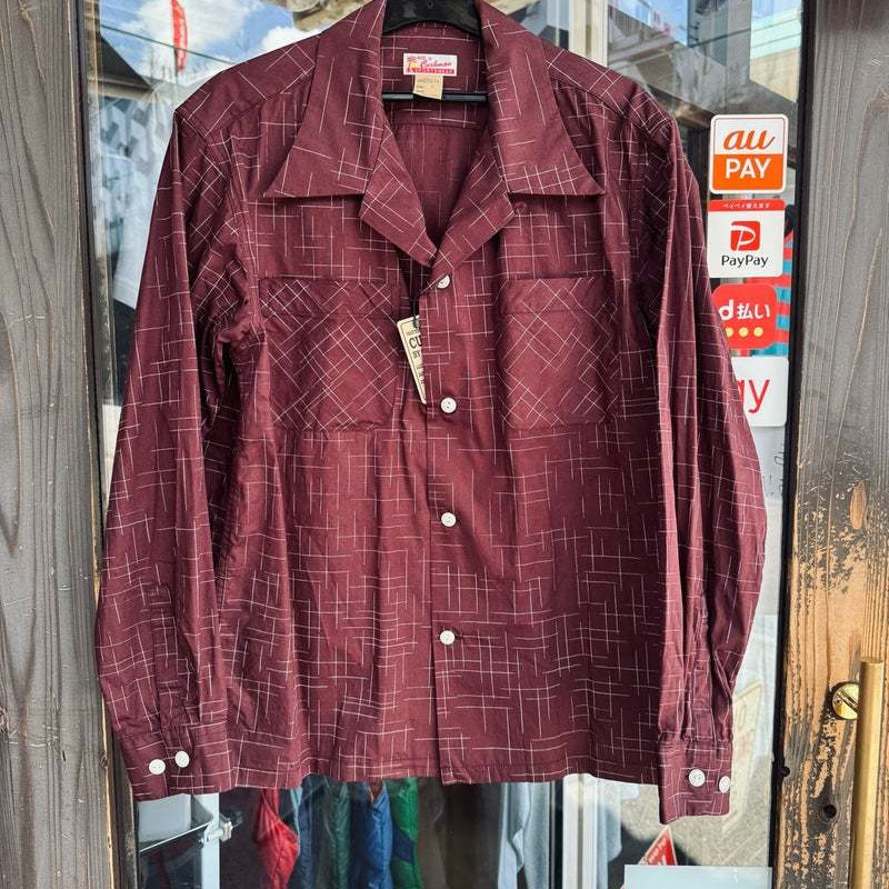 岐阜発の本格アメカジブランド、クッシュマンがリリースするカスリ柄シャツです。