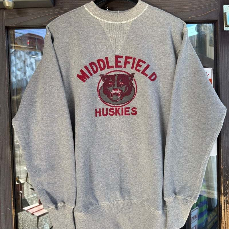 本格派アメカジ・デニムブランド、WAREHOUSE(ウェアハウス)の両Vスウェットです。