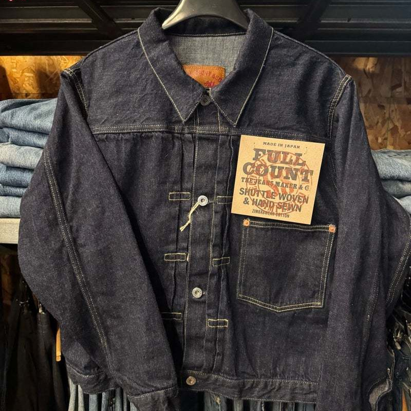 本格派デニムブランド、FULLCOUNT(フルカウント)のデニムジャケットです。