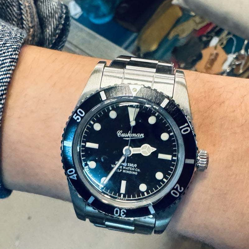 岐阜発の本格アメカジブランド、クッシュマンがリリースする限定ウォッチです。