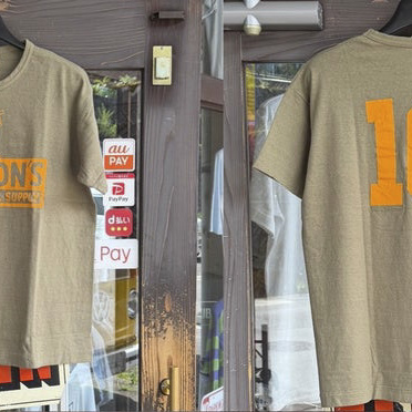 本格派アメカジ・デニムブランド、WAREHOUSE(ウェアハウス)のTシャツです。