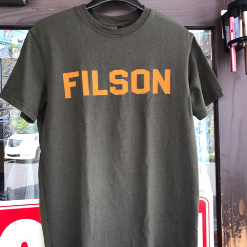 本格アウトドアブランド、フィルソン(Filson)のTシャツです。