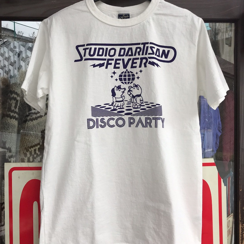 人気アメカジブランド、ステュディオ・ダ・ルチザンのTシャツです。