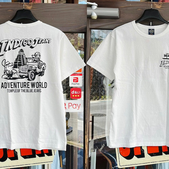 人気アメカジブランド、ステュディオ・ダ・ルチザンのTシャツです。