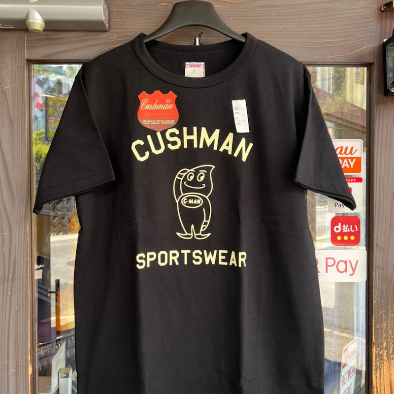 岐阜発の本格アメカジブランド、クッシュマンがリリースするオリジナルTシャツです。